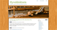 Desktop Screenshot of hyveldoktorn.se